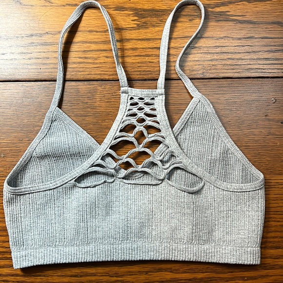 Free People Intimates Seamless Ribbed Baby Racerback Bralette - Picture 11 of 11